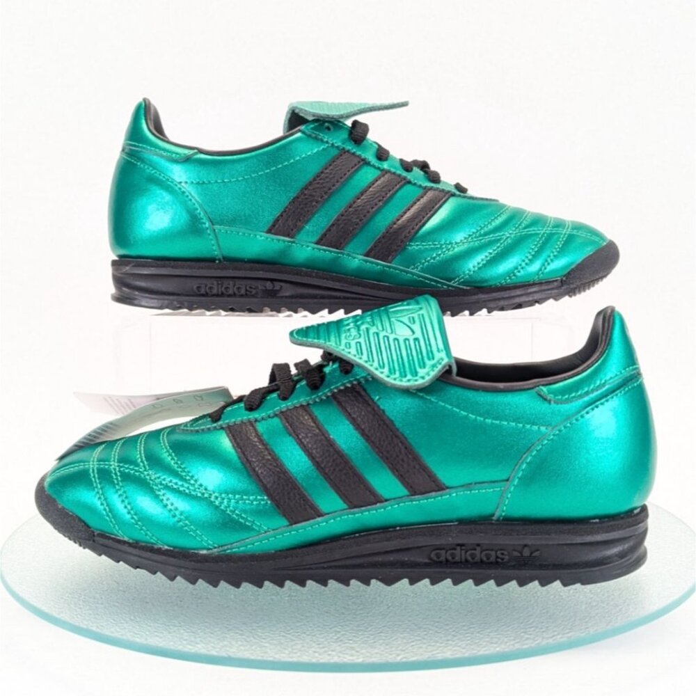 Adidas SL72 OG Mens Sneakers Semi Screaming Green Core Black Sizes 7 8